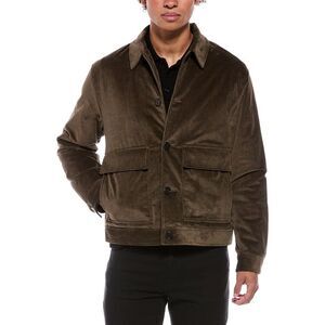 Theory Mens  Patch Pocket Jacket, Green